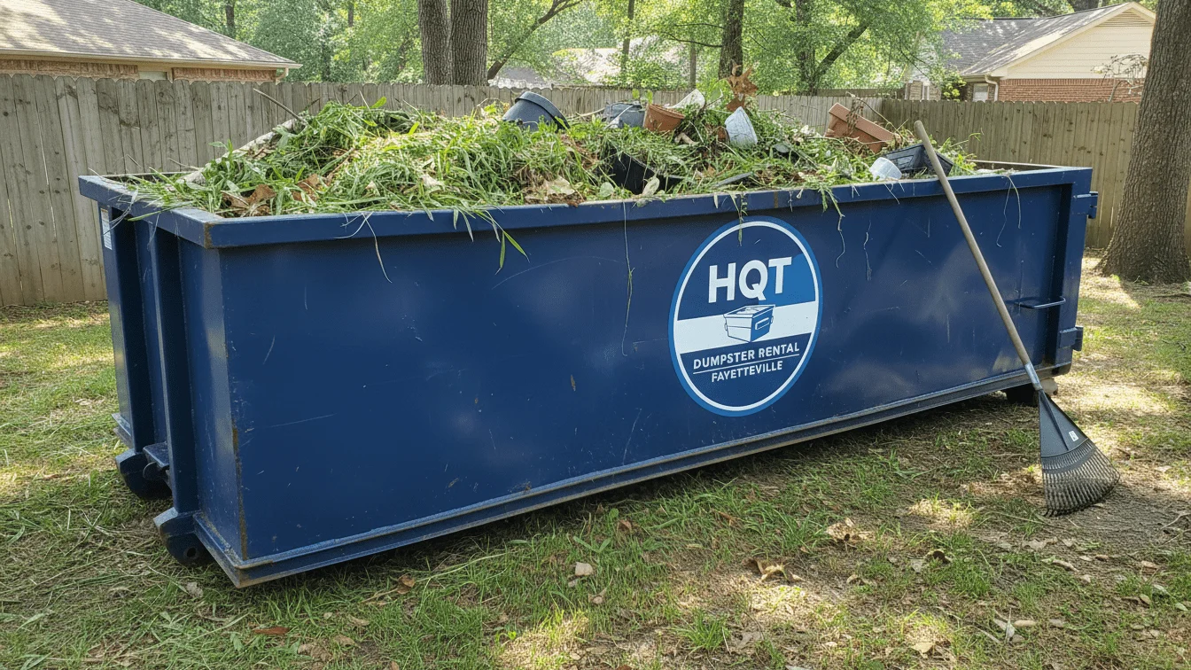 Yard Waste Dumpster Rental Fayetteville NC-img